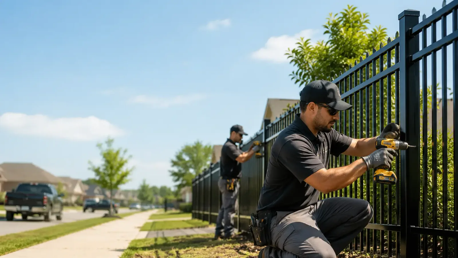 Metal Fence Installation in Norton, TX